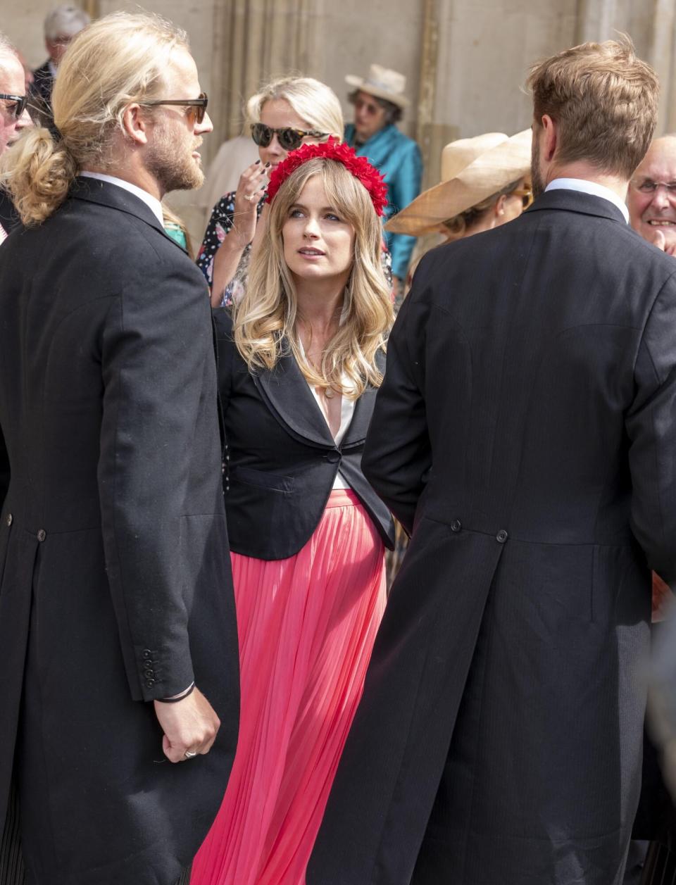 07/23/2022 The wedding of Lady Tatiana Mountbatten to Alick Dru at Winchester Cathedral. Lady Tatiana Mountbatten is a distant cousin of Her Majesty the Queen. sales@theimagedirect.com Please byline:TheImageDirect.com