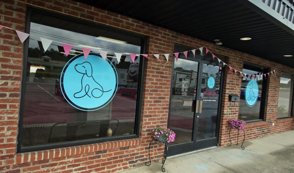 The exterior of Michelle, The Critter Sitter Doggie Daycare on East Dixon Boulevard in Shelby.