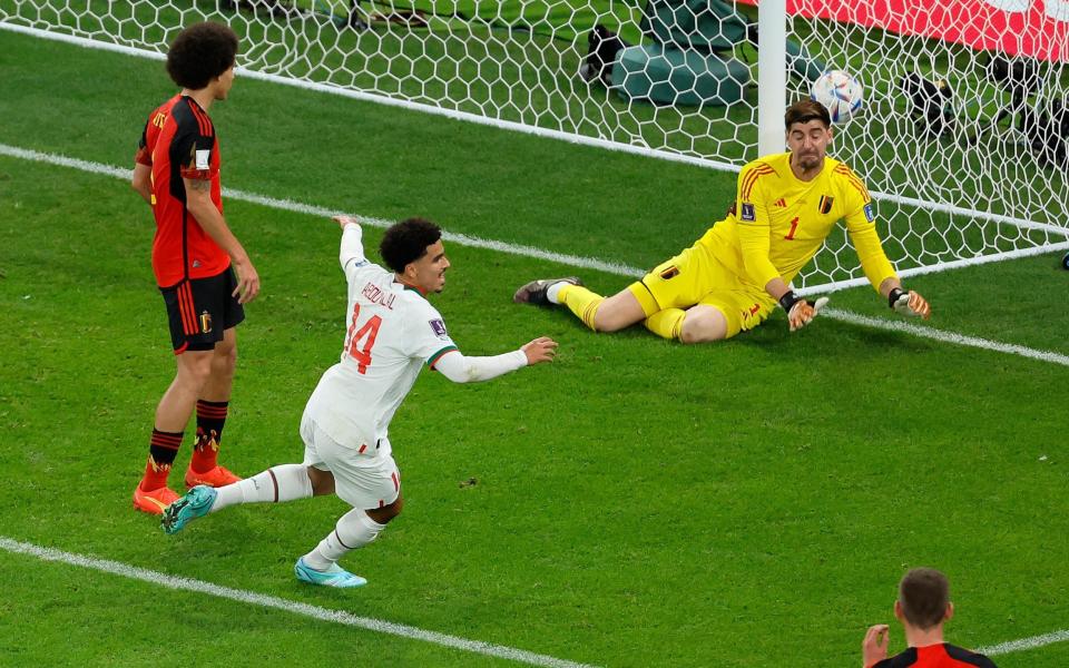 Zakaria Aboukhlal slots home the winner as Morocco stun Belgium - Ronald Wittek /Shutterstock