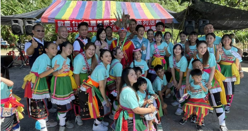 立法委員蔡適應6日參加基隆和平島地區111年豐年祭。（圖／蔡適應辦公室提供）