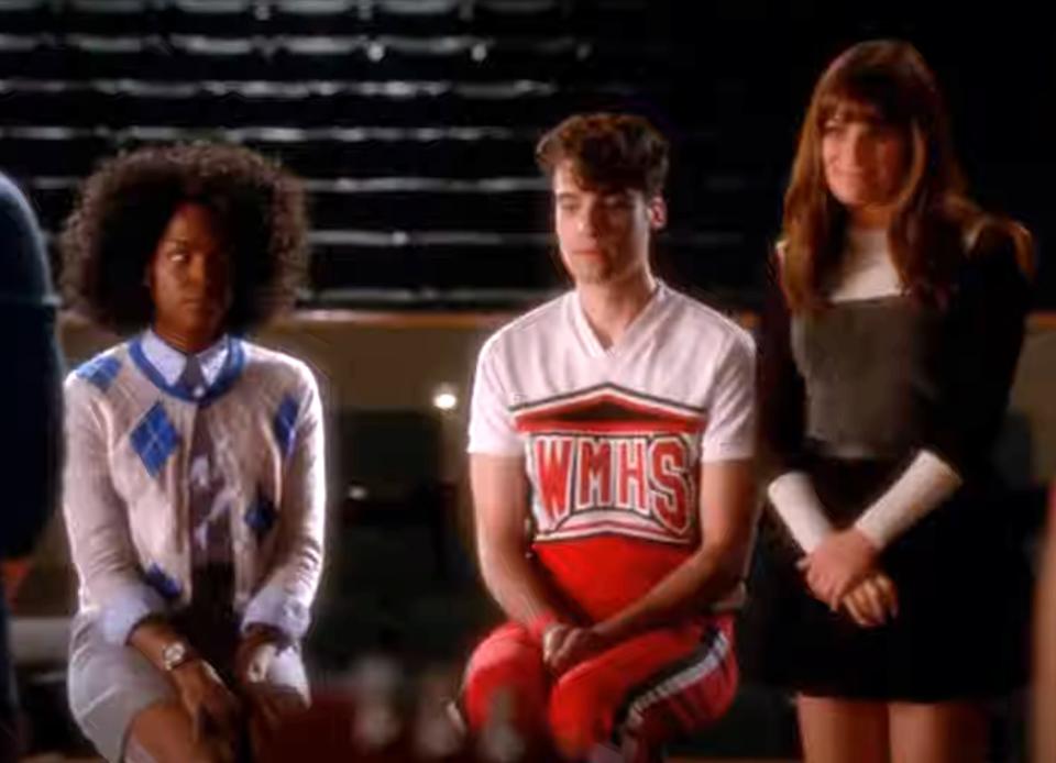 Screenshot from "Glee"