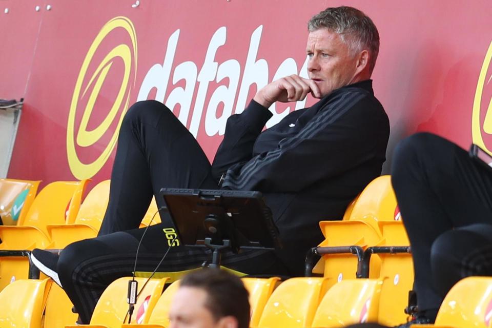 Ole Gunnar Solskjaer made eight changes to his Manchester United side for the FA Cup quarter-final against Norwich (POOL/AFP via Getty Images)