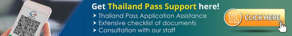 Thailand Pass application form