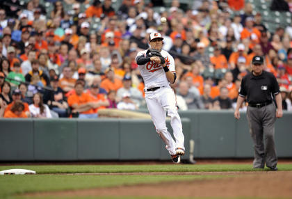 Baltimore Orioles' Manny Machado practices at shortstop for World Baseball  Classic - ESPN