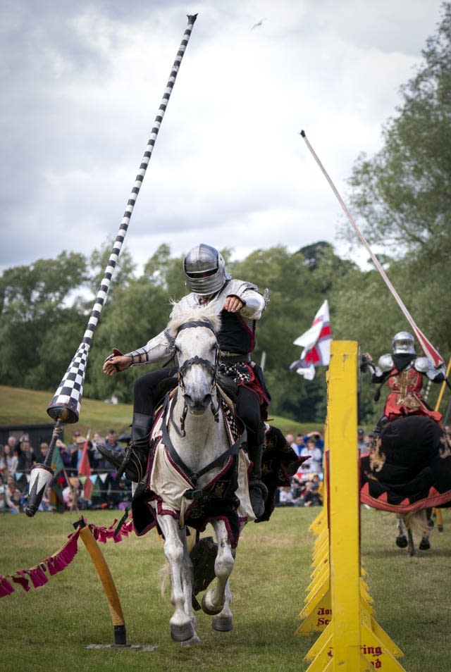 Jousting tournament at Linlithgow Palace