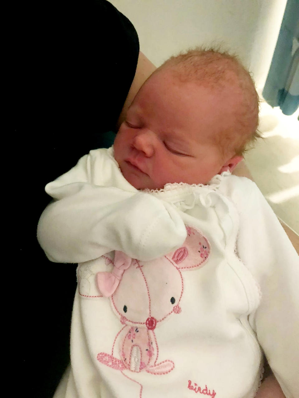 Baby Phoebe was one of the first babies of 2020 , arriving at 12.08am on New Year's Day. [Photo: UHCW NHS Trust / SWNS]