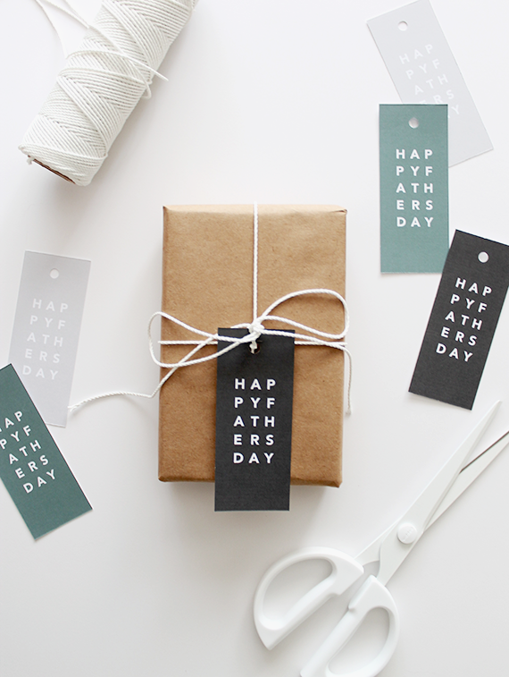 fathers day printable gift tags