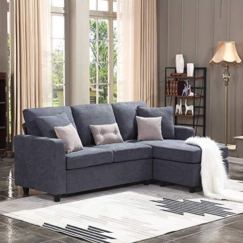 10) Convertible Sectional Sofa Couch