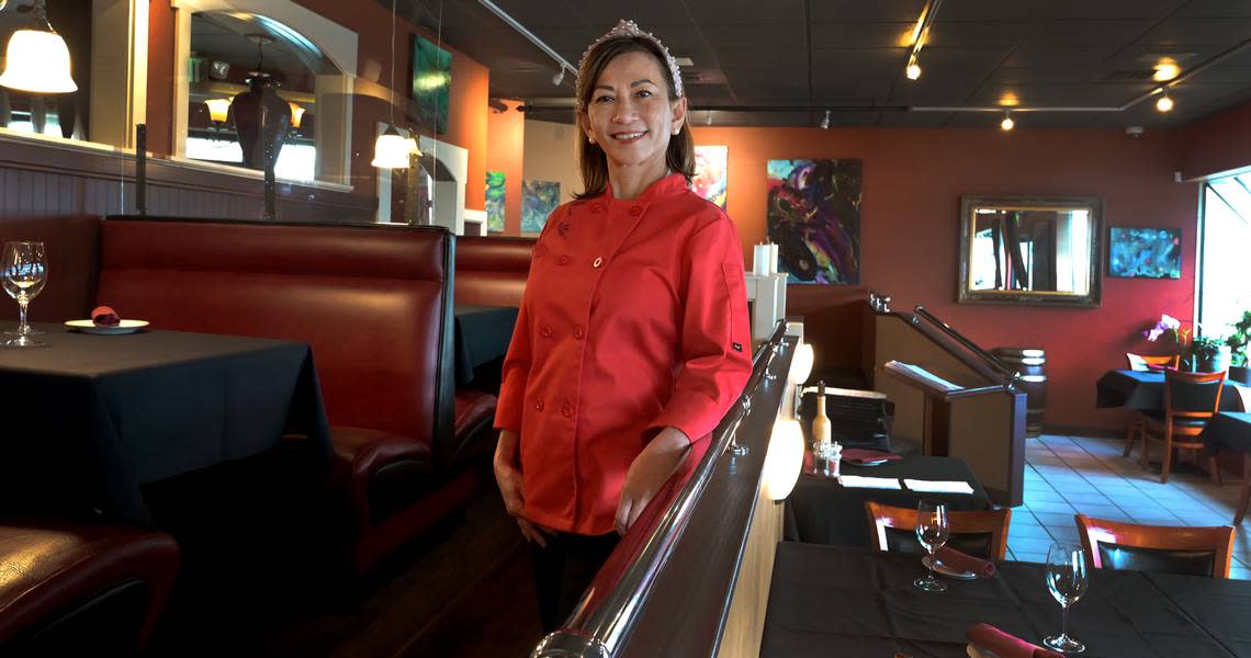 Nguyen, pictured here on Jan. 24, said she spent 12 to 14 hours at the restaurant seven days a week after becoming head chef in 2011. She will sell Dockside Bistro in April 2022.