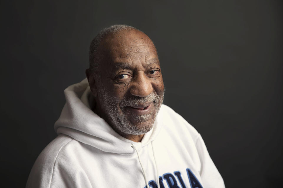 This Nov. 18, 2013 photo shows actor-comedian Bill Cosby in New York. Cosby will star in a new comedy special "Bill Cosby: Far from Finished," premiering Nov. 23, at 8 p.m. EST on Comedy Central. (Photo by Victoria Will/Invision/AP)