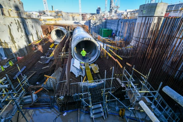 Hinkley Point construction