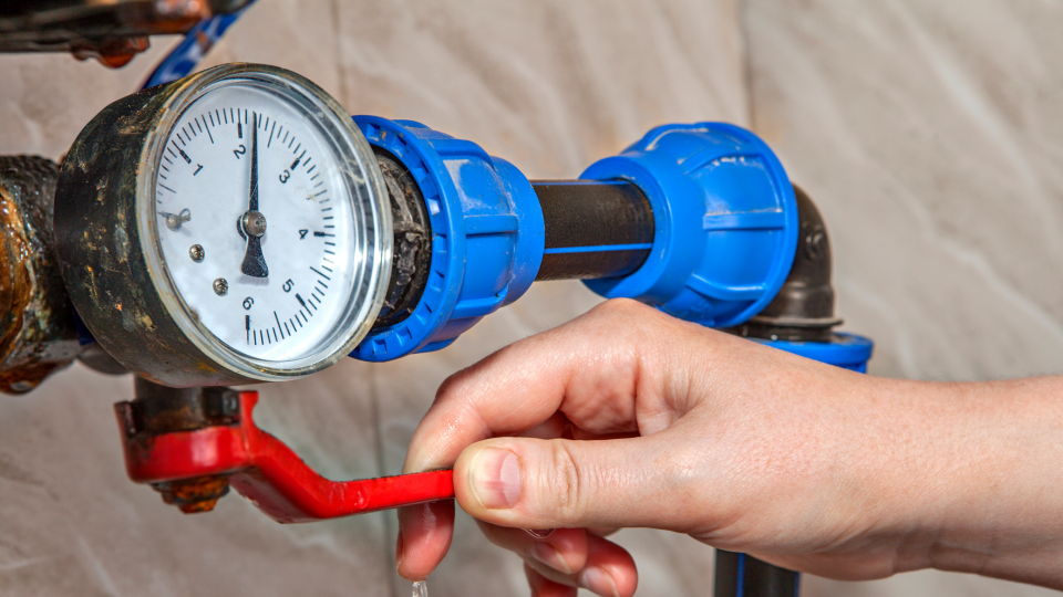 If you're not sure how to turn off your home's water supply, call up a local plumbing service to see if they can guide you through it over the phone until they get to your house.