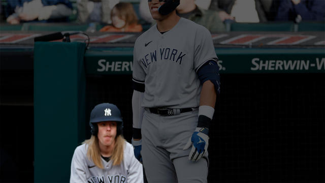 Yankees bat boy hides long hair after uproar over breaking team rule