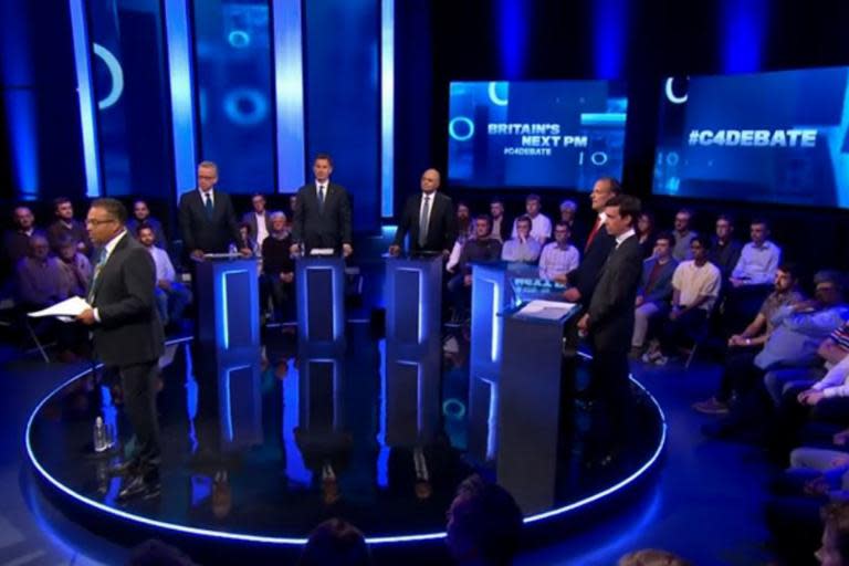 Tory leadership news LIVE: Five candidates take part in Channel 4 televised debate