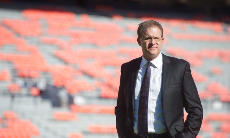 A solo shot of Auburn coach Gus Malzahn.