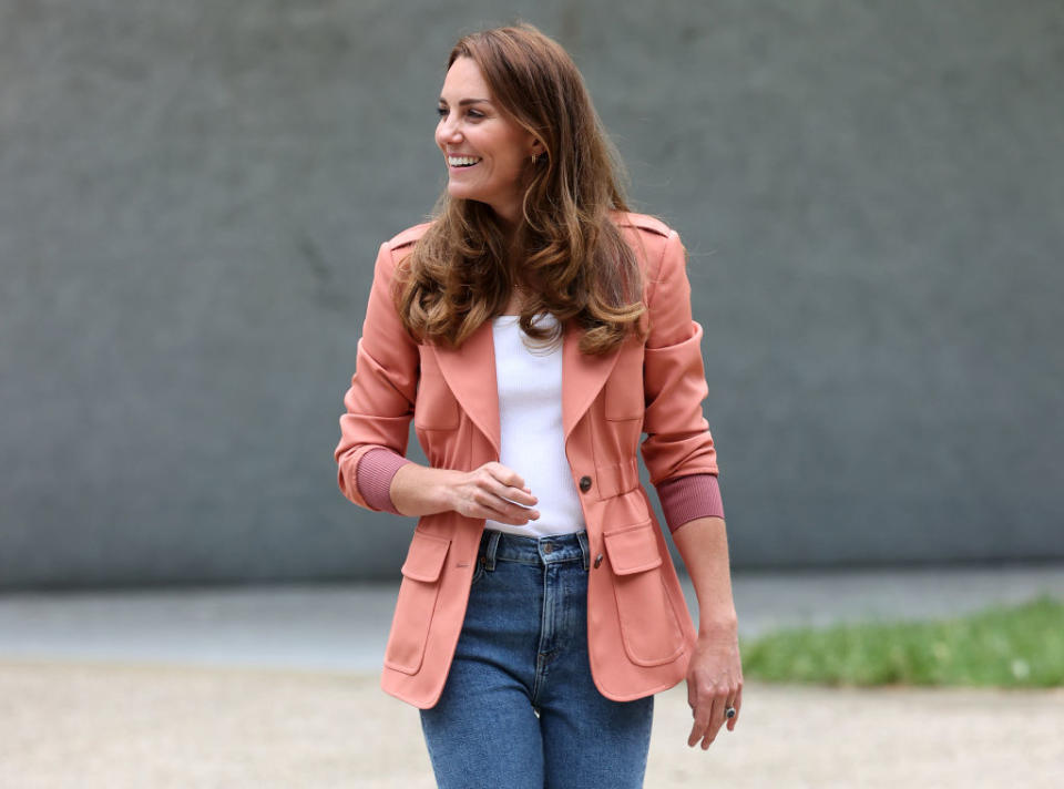 La Duchesse de Cambridge a visité The Natural History Museum vêtue de son nouveau jean préféré (Photo Chris Jackson/Getty Images)