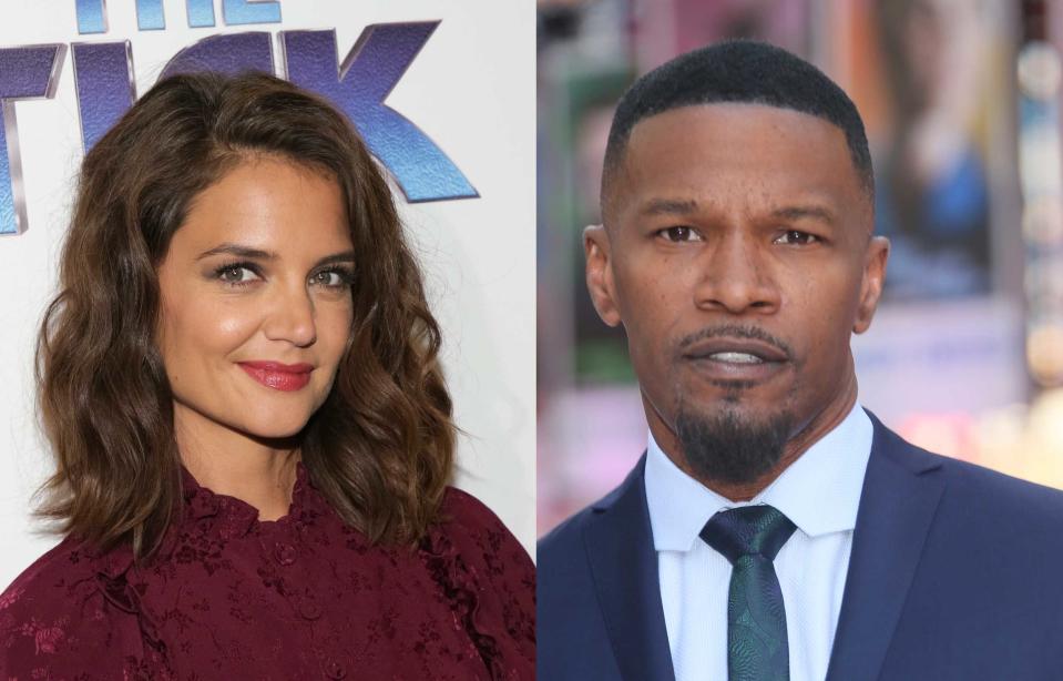 Katie Holmes und Jamie Foxx wird seit Jahren eine Beziehung nachgesagt. (Bild: AP Photo)