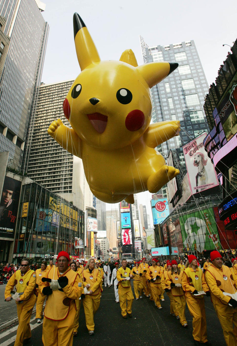 Cher, Pikachu parade float (Hiroko Masuike / Getty Images)