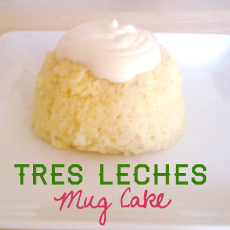 Tres Leches Mug Cake