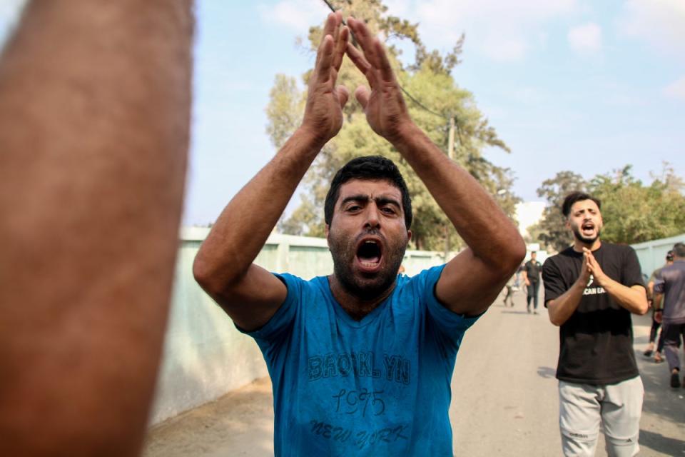 Hundreds of Israelis and Palestinians have been killed since the strikes and street fighting erupted on Saturday (Getty Images)