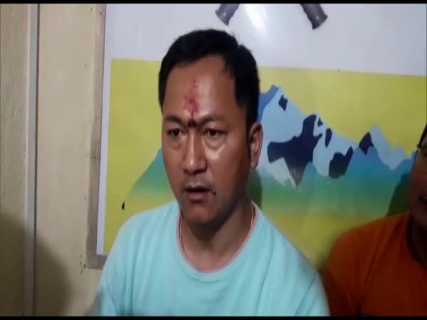 Alok Kanta Mani Thulung, president of the Gorkha Janmukti Yuva Morcha (Photo/ANI)