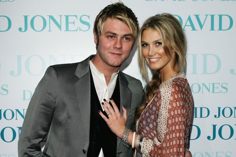 Brian McFadden and Delta Goodrem