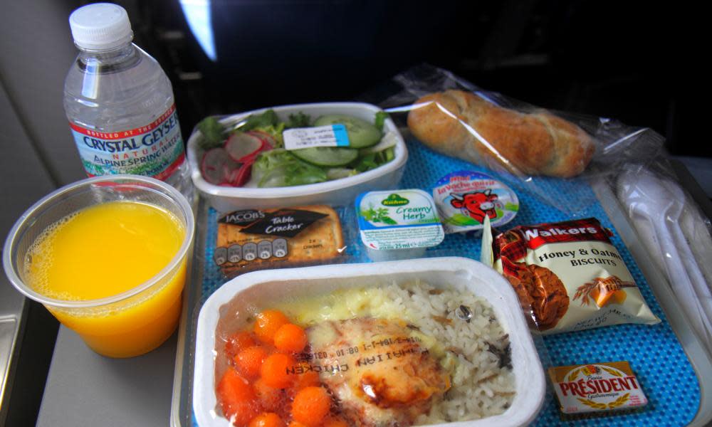 In-flight meal