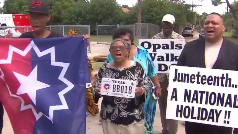 Opal Lee / Credit: CBS News