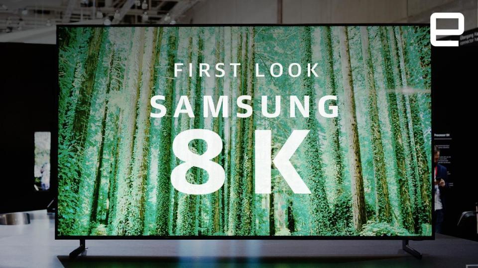 Back at CES, Samsung gave us a glimpse at the Q9S 8K TV, which notably used