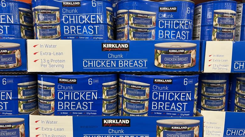 Kirkland Signature canned chicken breast 