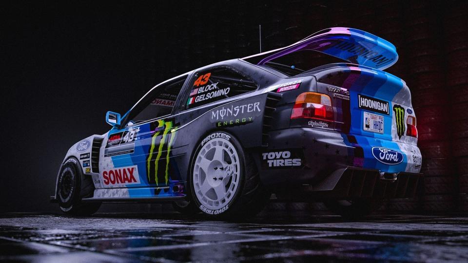 ken block ford escort cosworth