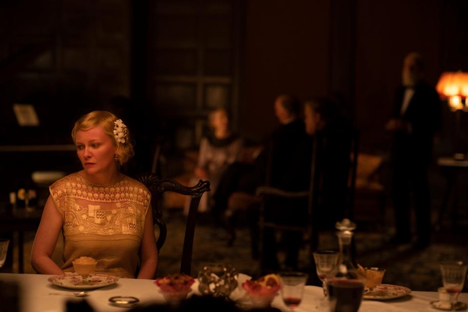 A picture of Kirsten Dunst as Rose Gordon in "The Power of The Dog."