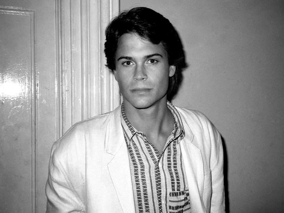 rob lowe in 1984