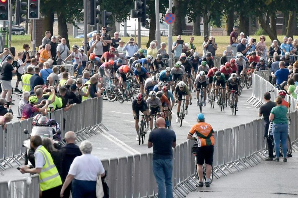 Warrington previously hosted a stage of the men's Tour nof Britain in 2021. Pictures: Dave Gillespie