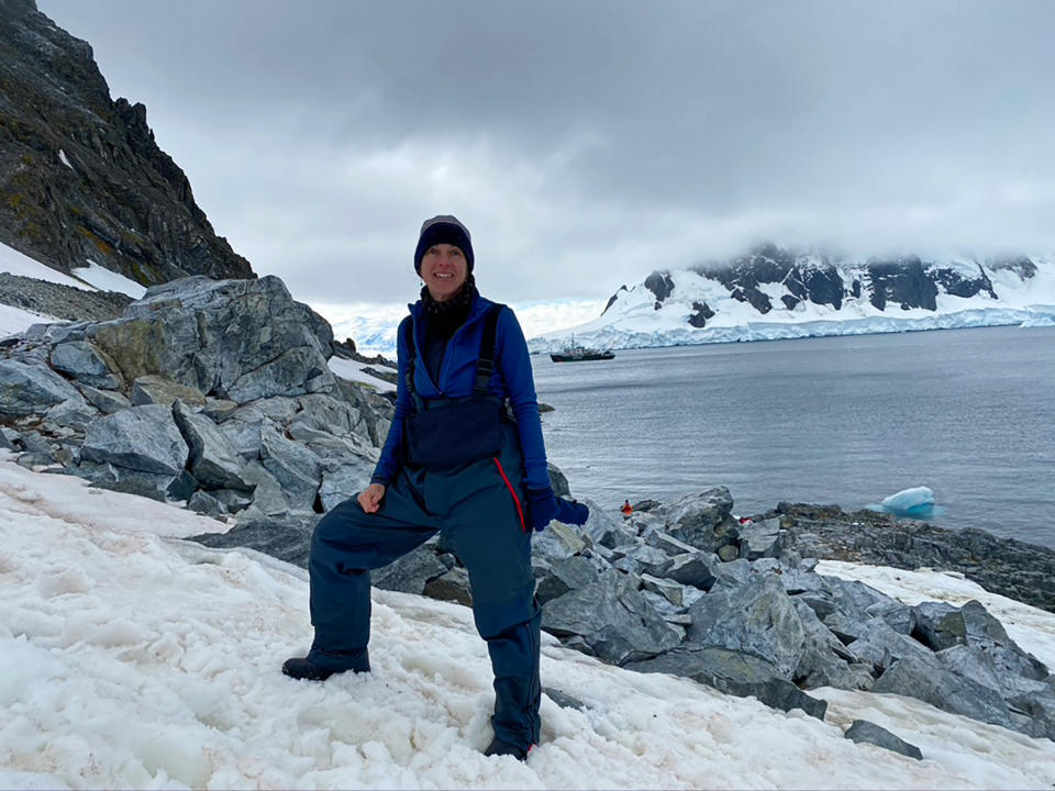 Baker in Orne Harbor, Antarctica, on Feb. 7, 2020.<span class="copyright">Courtesy Photo</span>