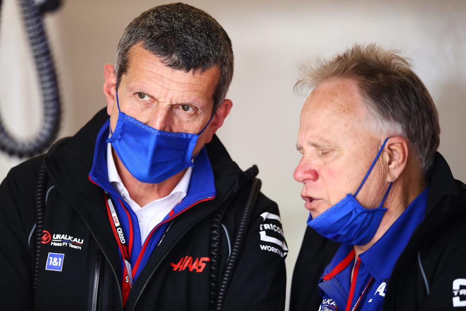 Gene Haas and Guenther Steiner