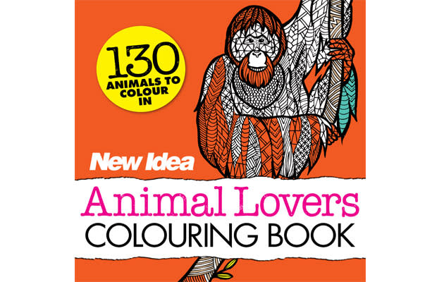 Animal Lovers Colouring Book