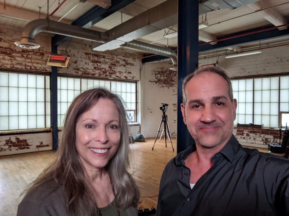 Jennifer Enskat, actor/filmmaker, and partner Andy Gardner, cinemaotopher, have opened Leapyear Studios in the Braintree building on East Fifth Street.
