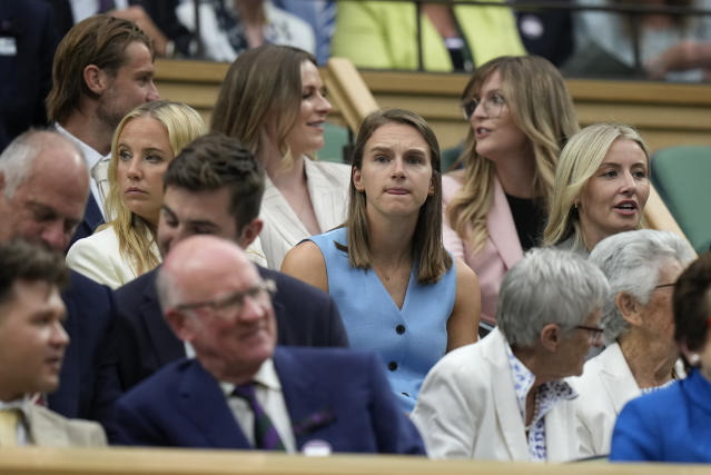 Sporting stars welcomed to the Royal Box at Wimbledon 2019 