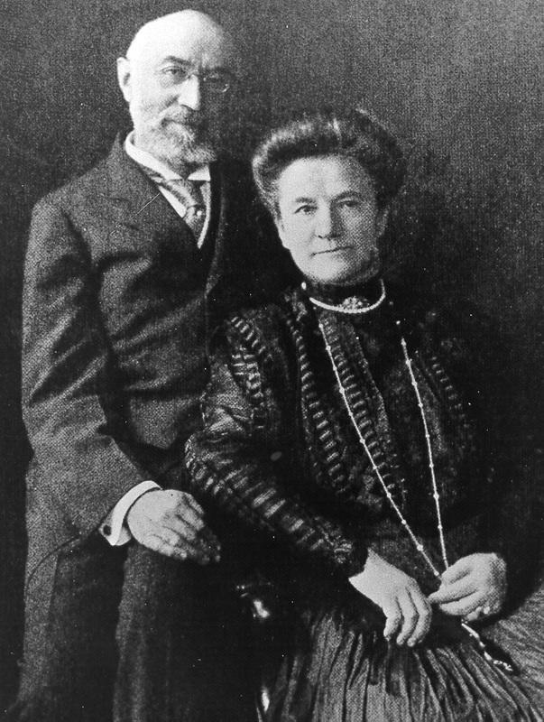 Ida and Isidor Straus, photographed around 1910.  / Credit: Straus Historical Society