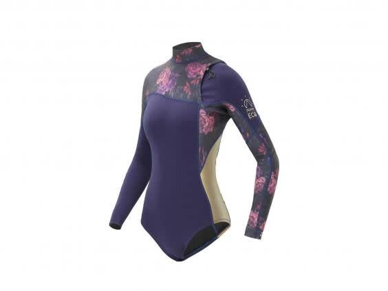 Keep your top half warm and your legs free for paddling in this colourful spring wetsuit (Picture Organic)