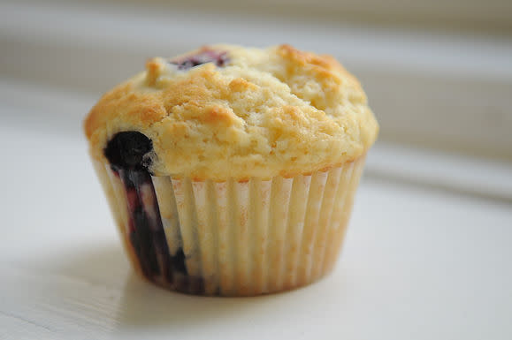 Mom's Blueberry-Coconut Muffins