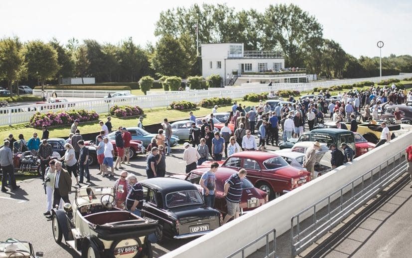 The best examples of each theme are invited to be displayed on the grid at the Goodwood Motor Circuit