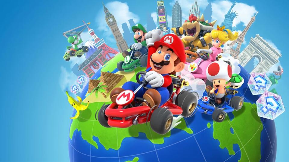 Mario Kart Tour was released for iOS and Android in 2019 as a free download (Nintendo)