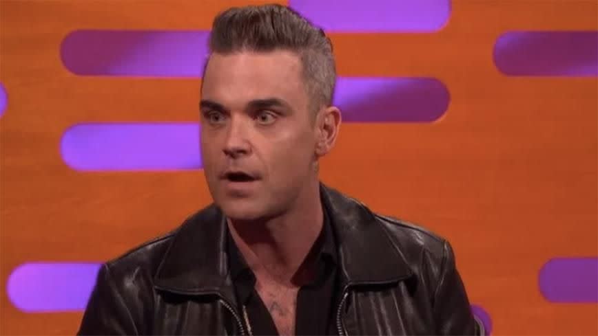 Robbie Williams. Source: BBC