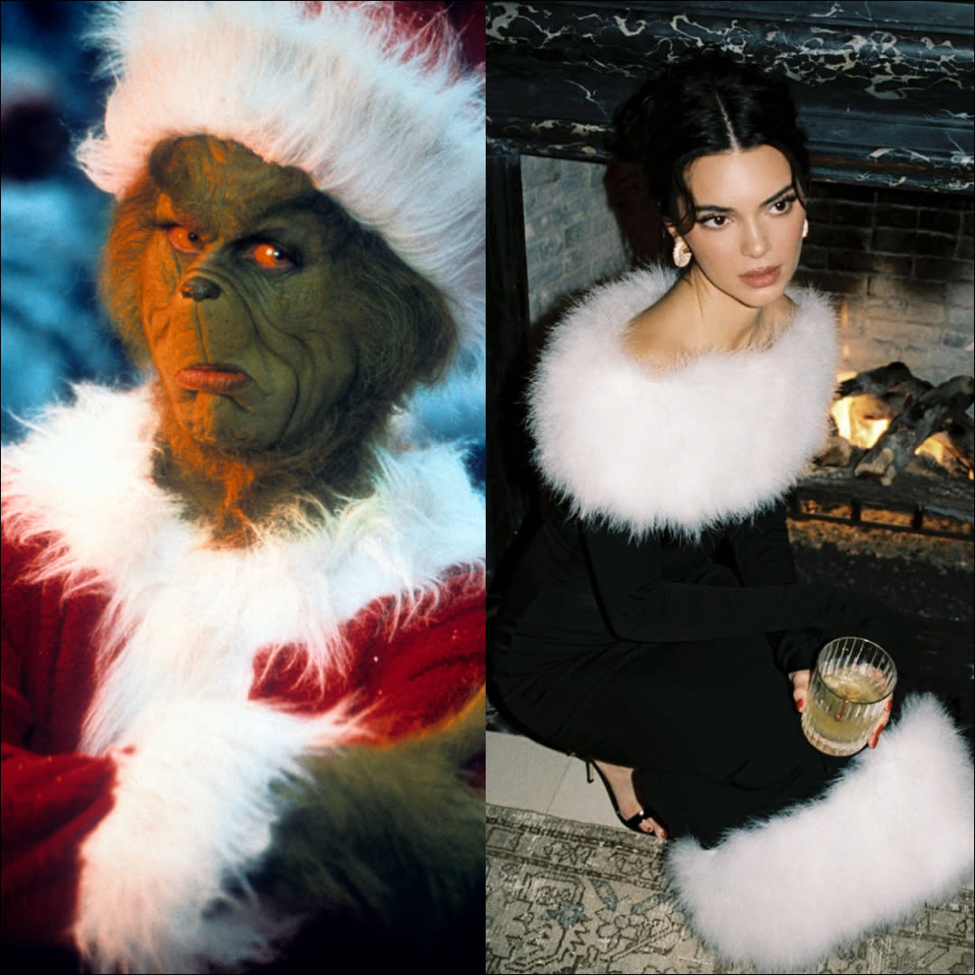  Kendall Jenner and the Grinch. 