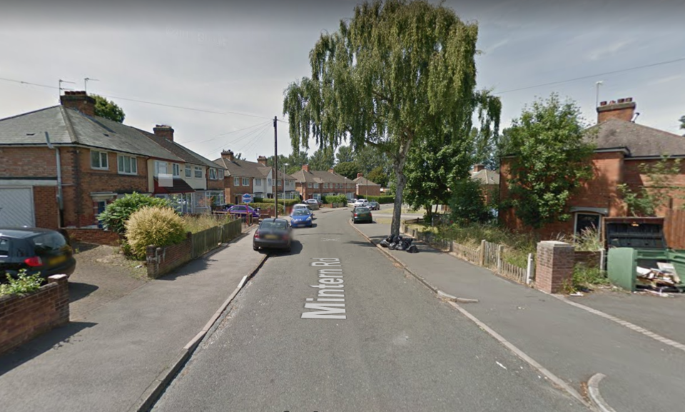 <em>Fire crews were called to Mintern Road, Yardley, Birmingham, after a blaze broke out at a house in the early hours of Wednesday (Picture: Google Maps)</em>