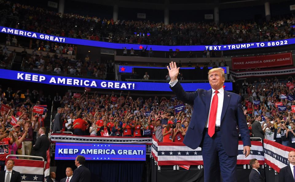 特朗普展開2020年大選競選活動    (Getty Images)