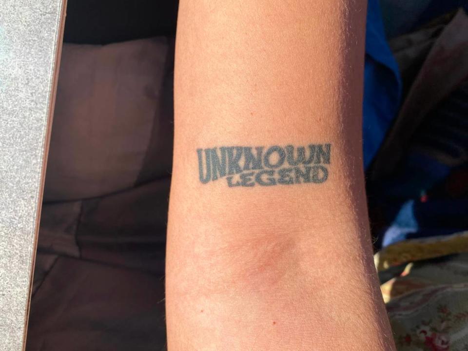 San Luis Obispo County resident Etta McCabe got a tattoo inspired by Neil Young.