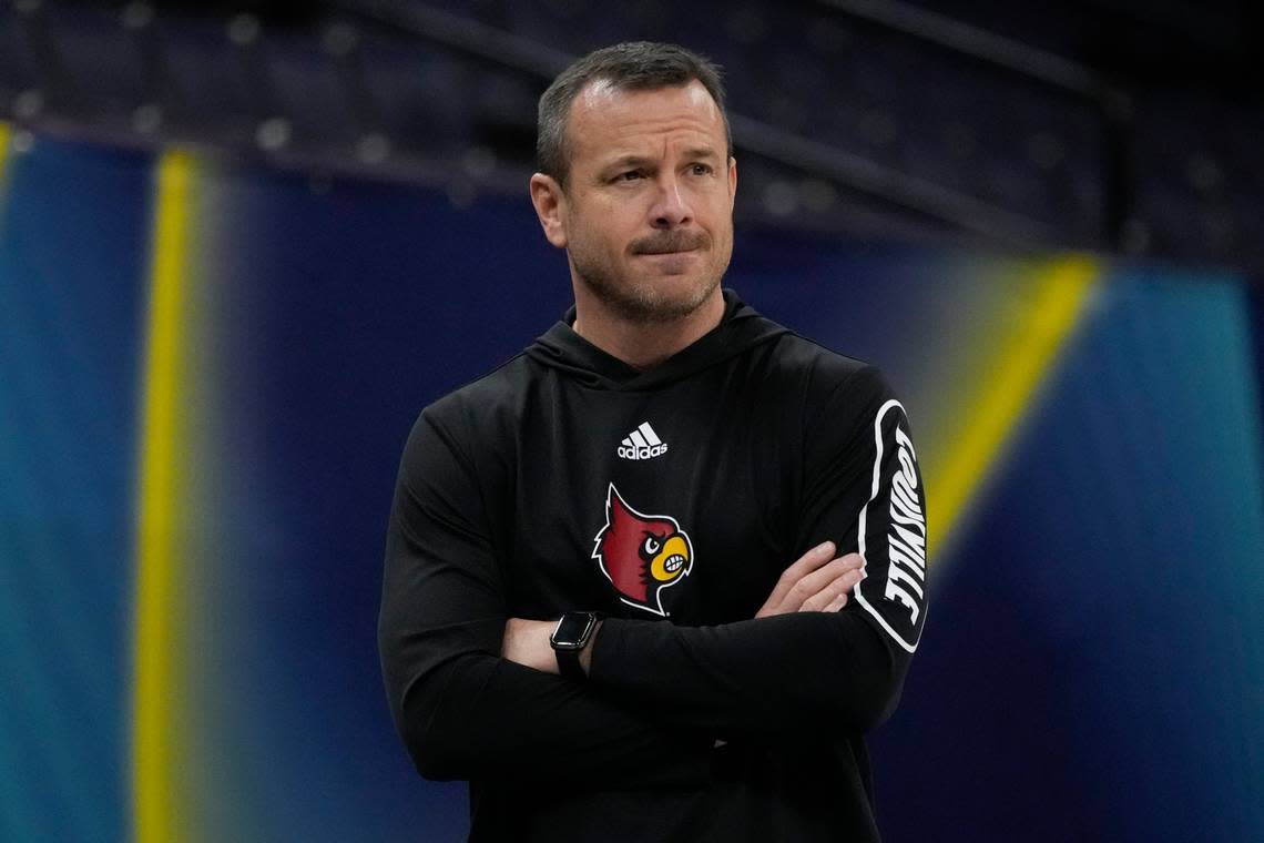 Jeff Walz coached Louisville women’s basketball to the program’s fourth Final Four in 2022.